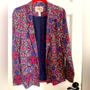 Printed blazer